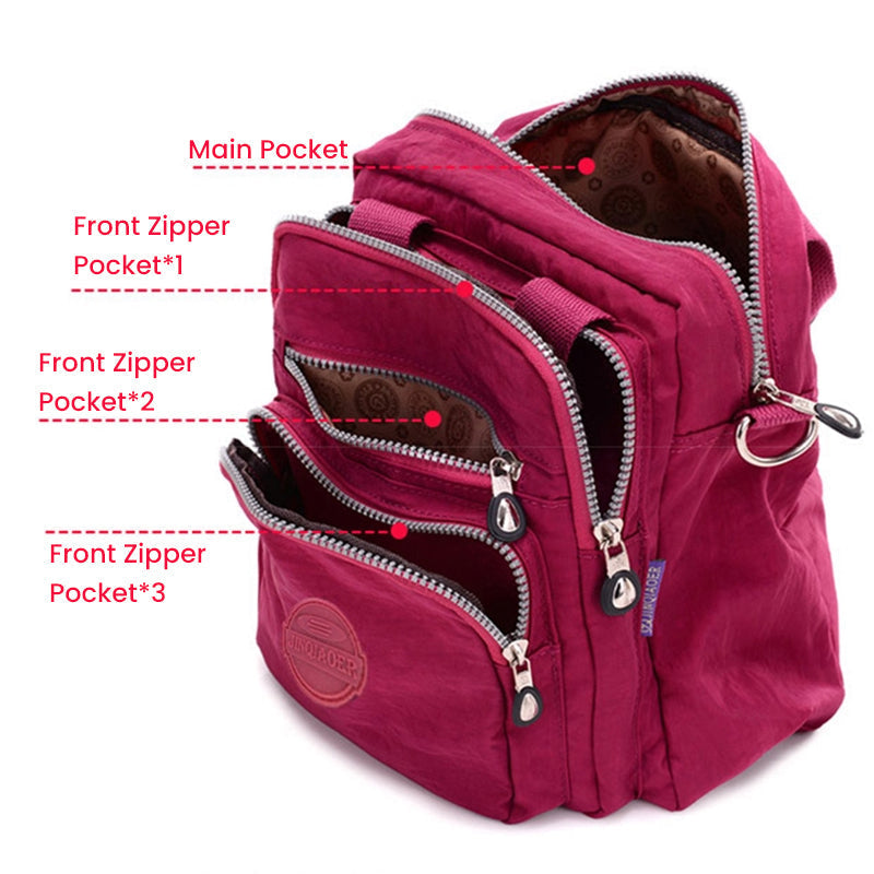 Wasserdichte multifunktionale Crossbody-Tasche