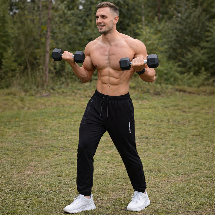 Menns Kortet Jogger Sweatpants