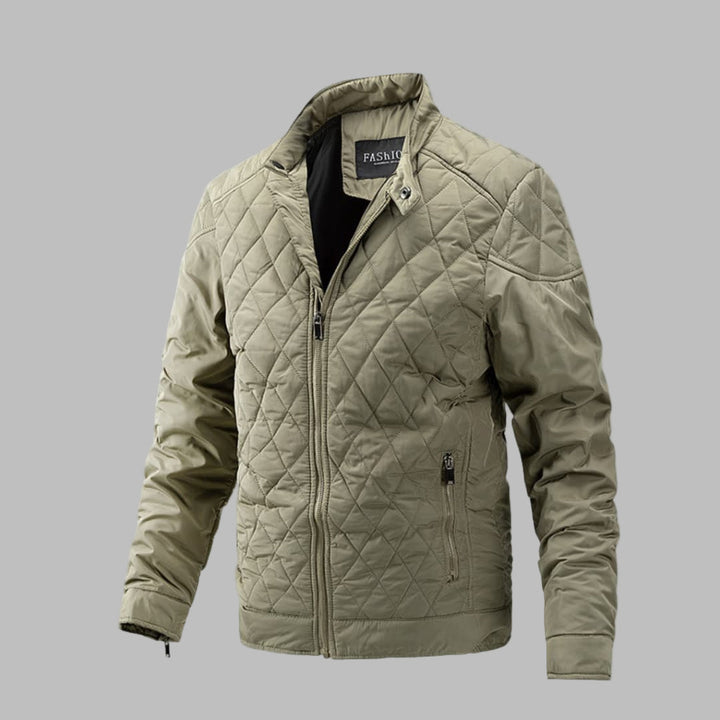 Elegant Transitional Quilted Jacket for Men Elegant transitional jacket for men