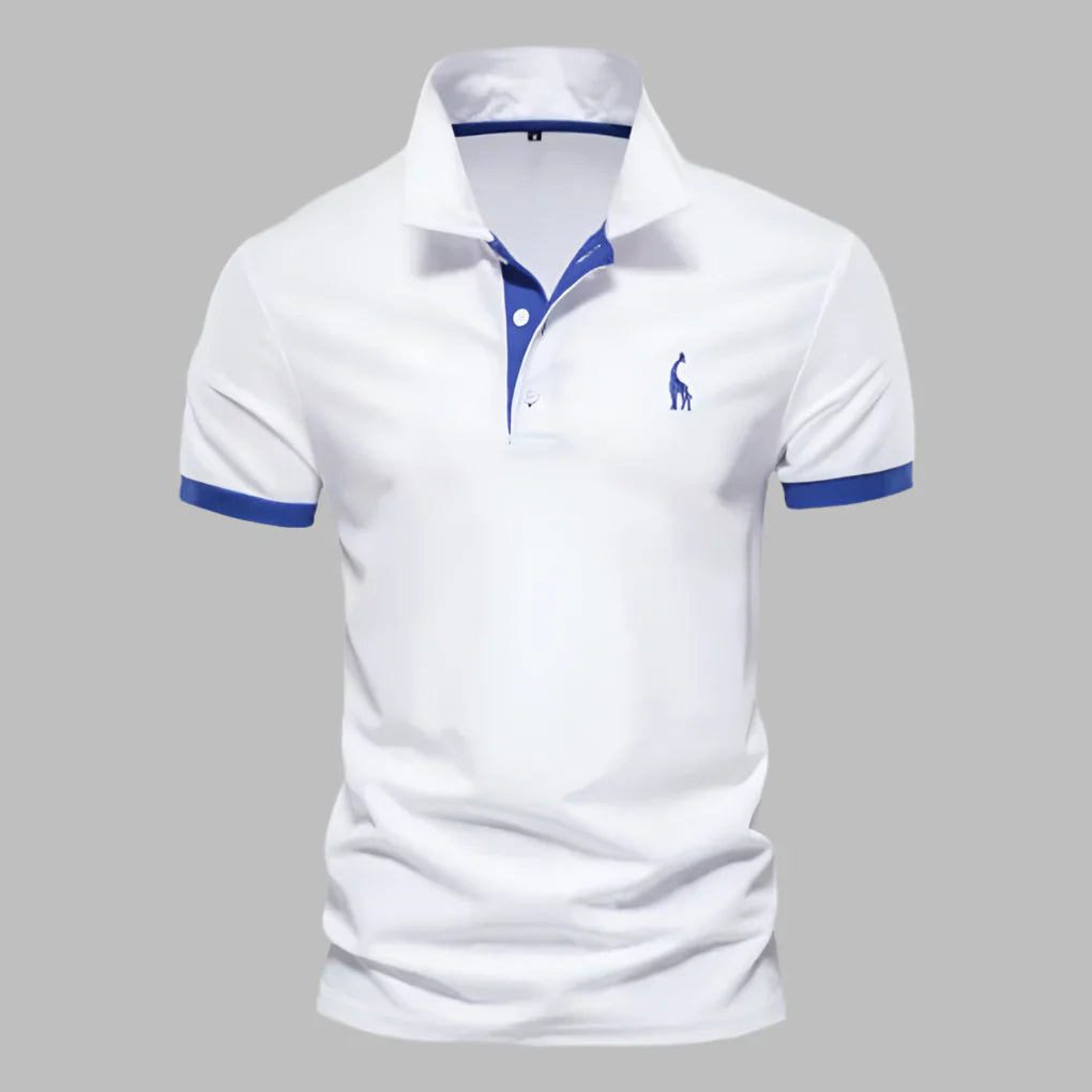 Menns elegante polo skjorte
