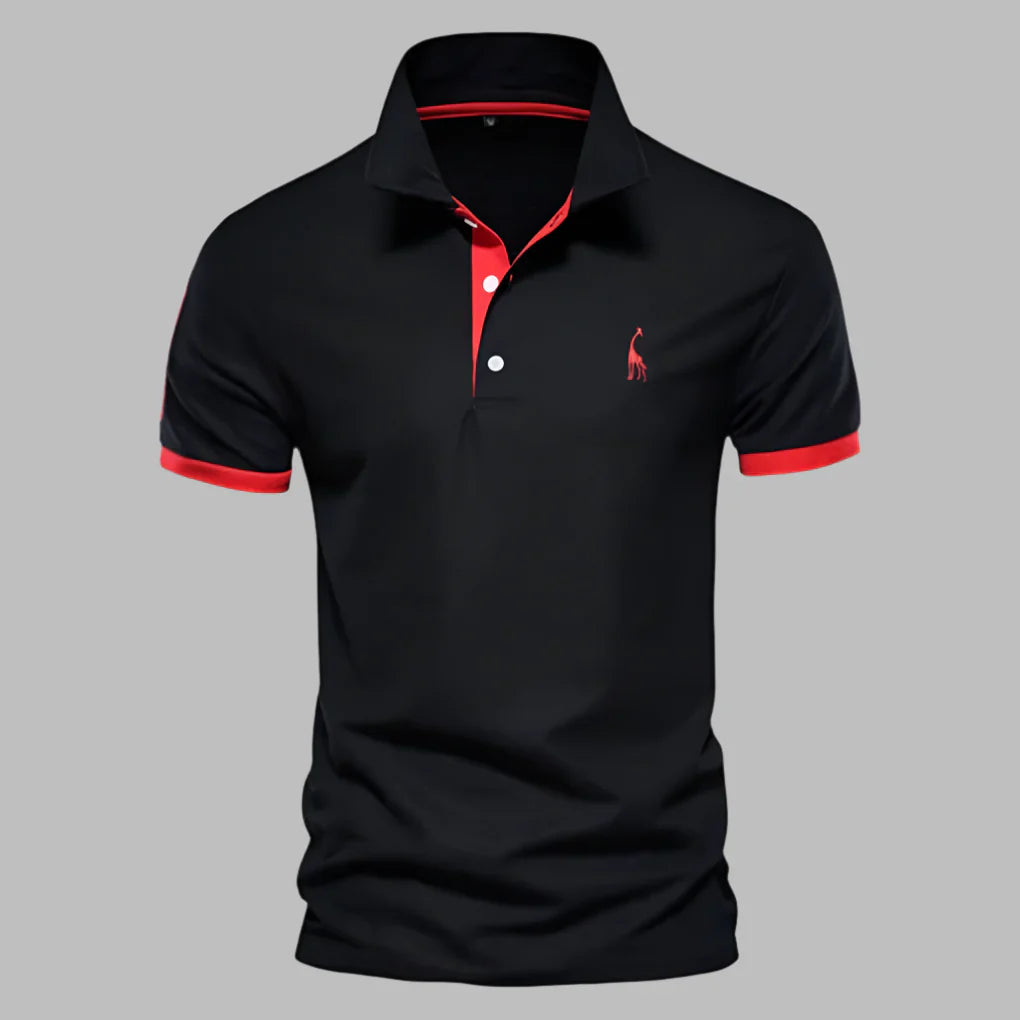 Menns elegante polo skjorte