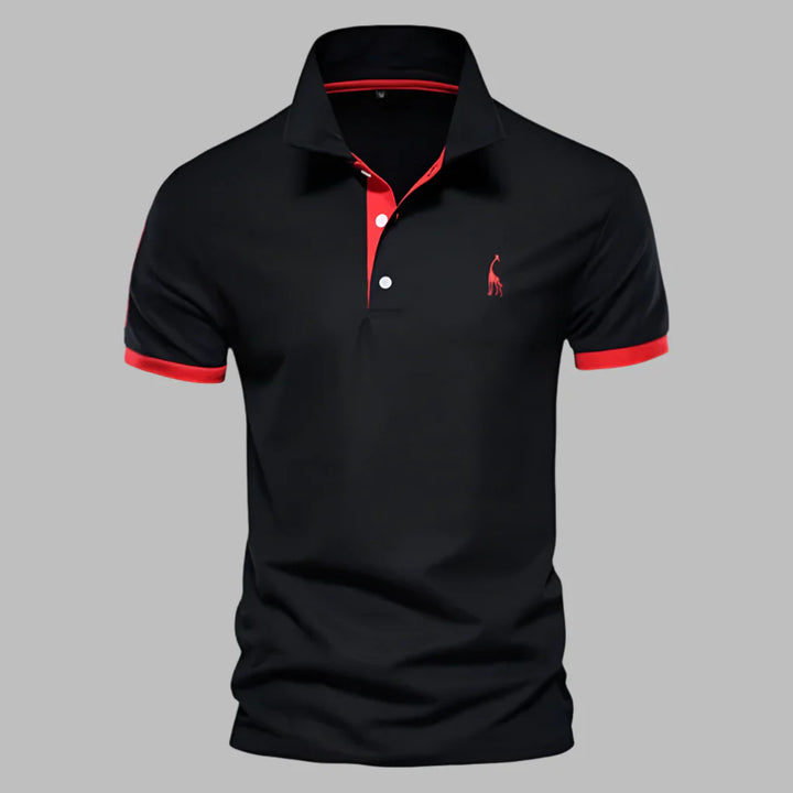 Menns elegante polo skjorte