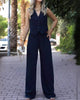 Elegant sleeveless blazer set for women