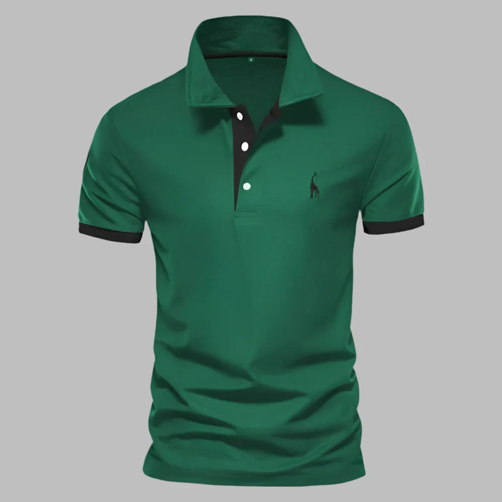 Menns elegante polo skjorte