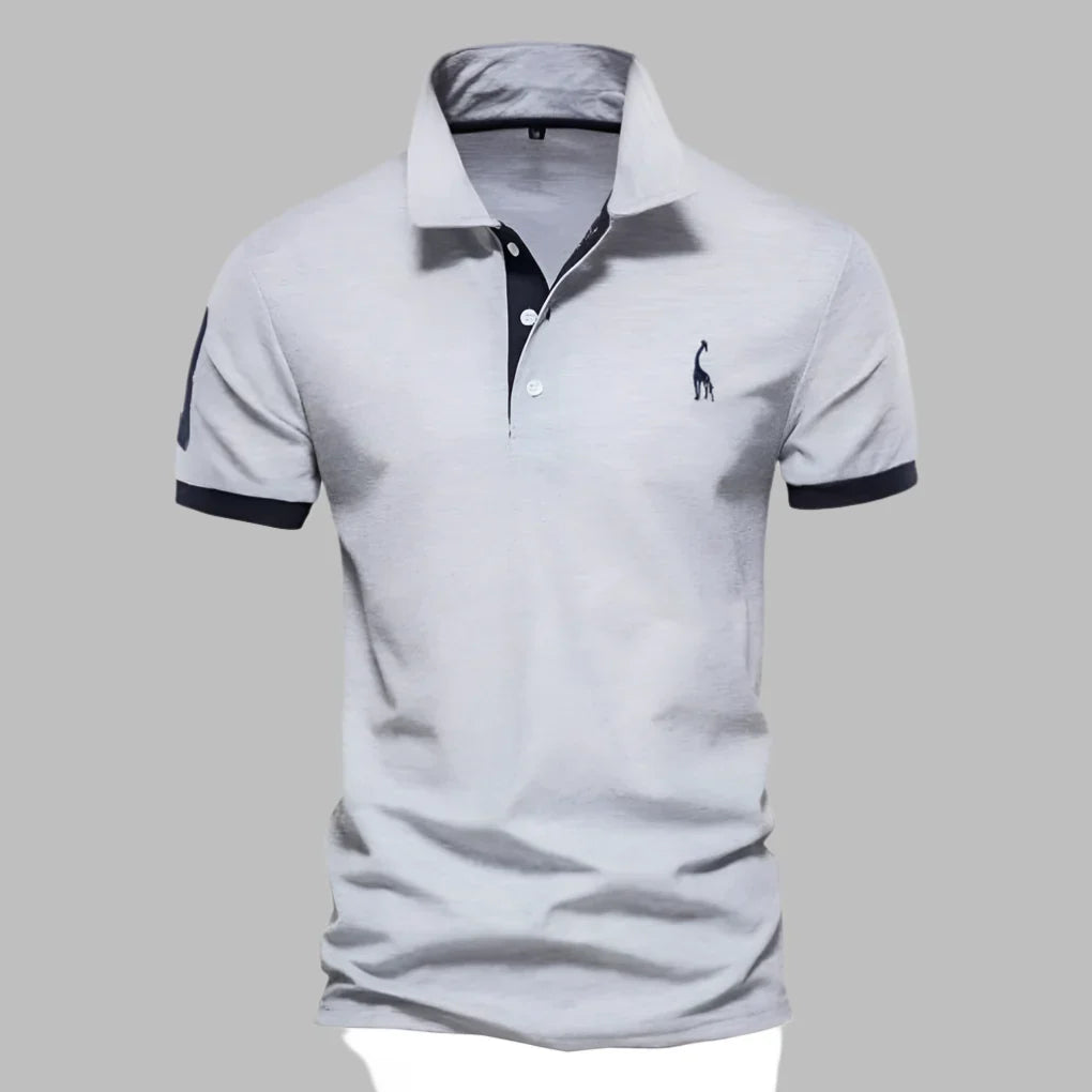 Menns elegante polo skjorte