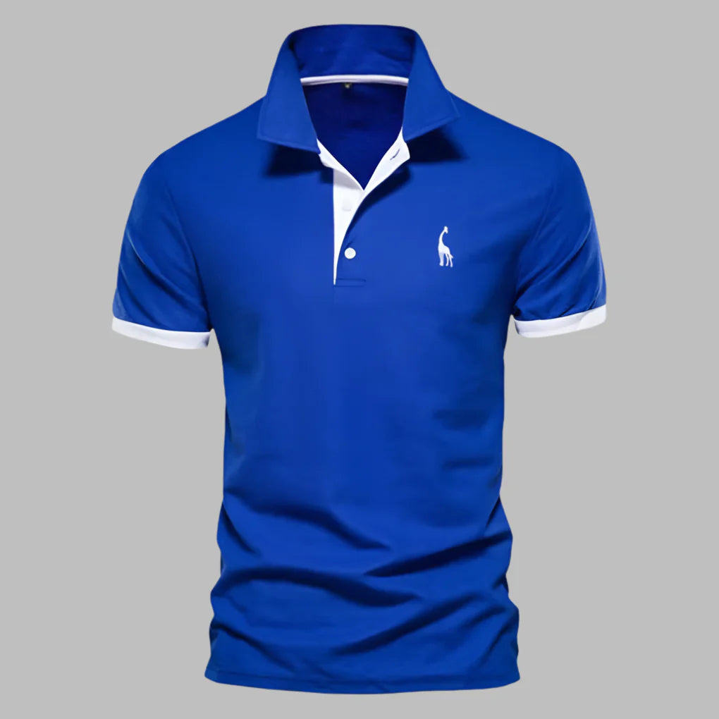 Menns elegante polo skjorte