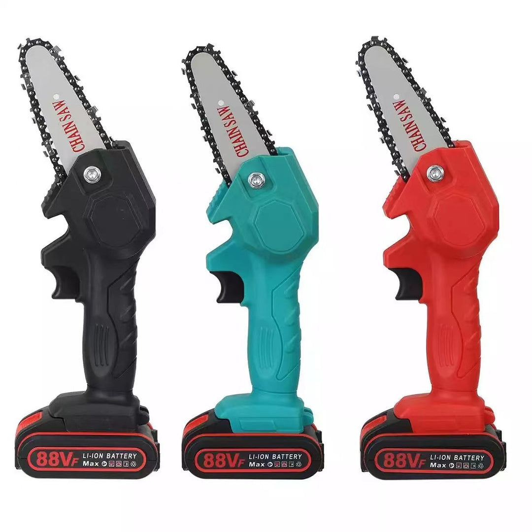 Mini oppladbar elektrisk motorsag