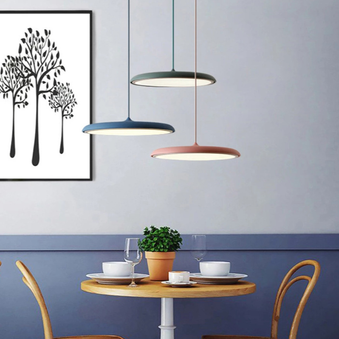LED-hengelampe Nordic Glow – Skandinavisk lysdesign
