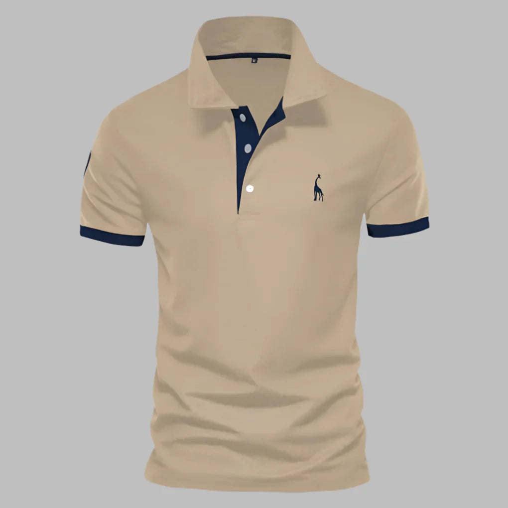Menns elegante polo skjorte