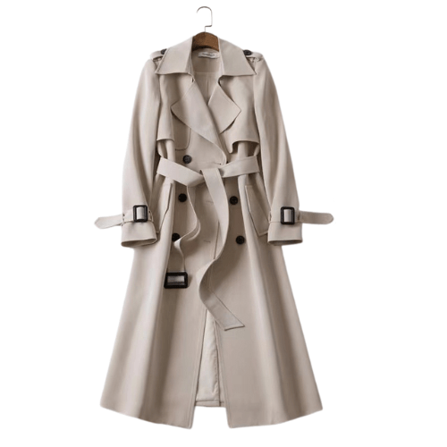 Vintage trendy trenchcoat for women