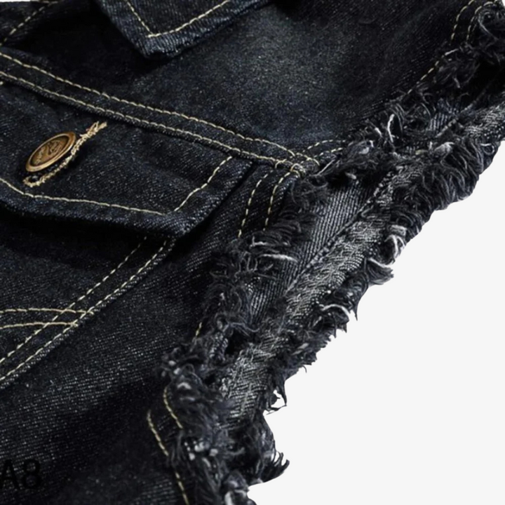 Retro Denim Men's Vest