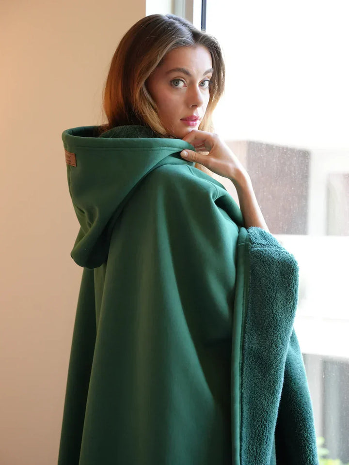 Oversize hettegenser-pledd – Karoline