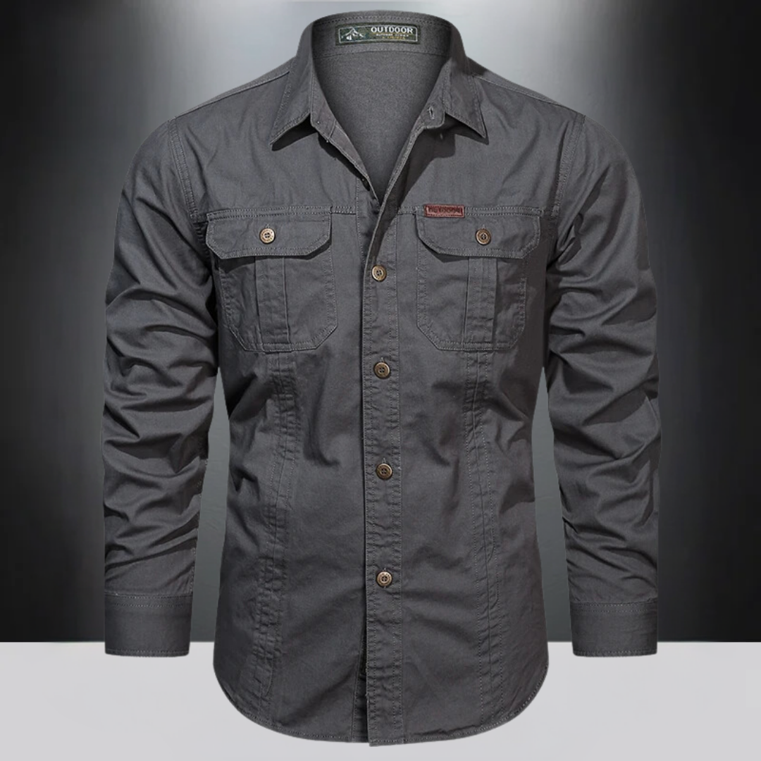 Outdoor long-sleeve shirt for men