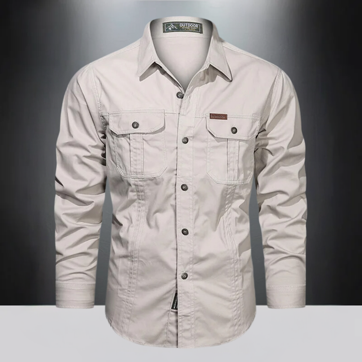 Outdoor long-sleeve shirt for men