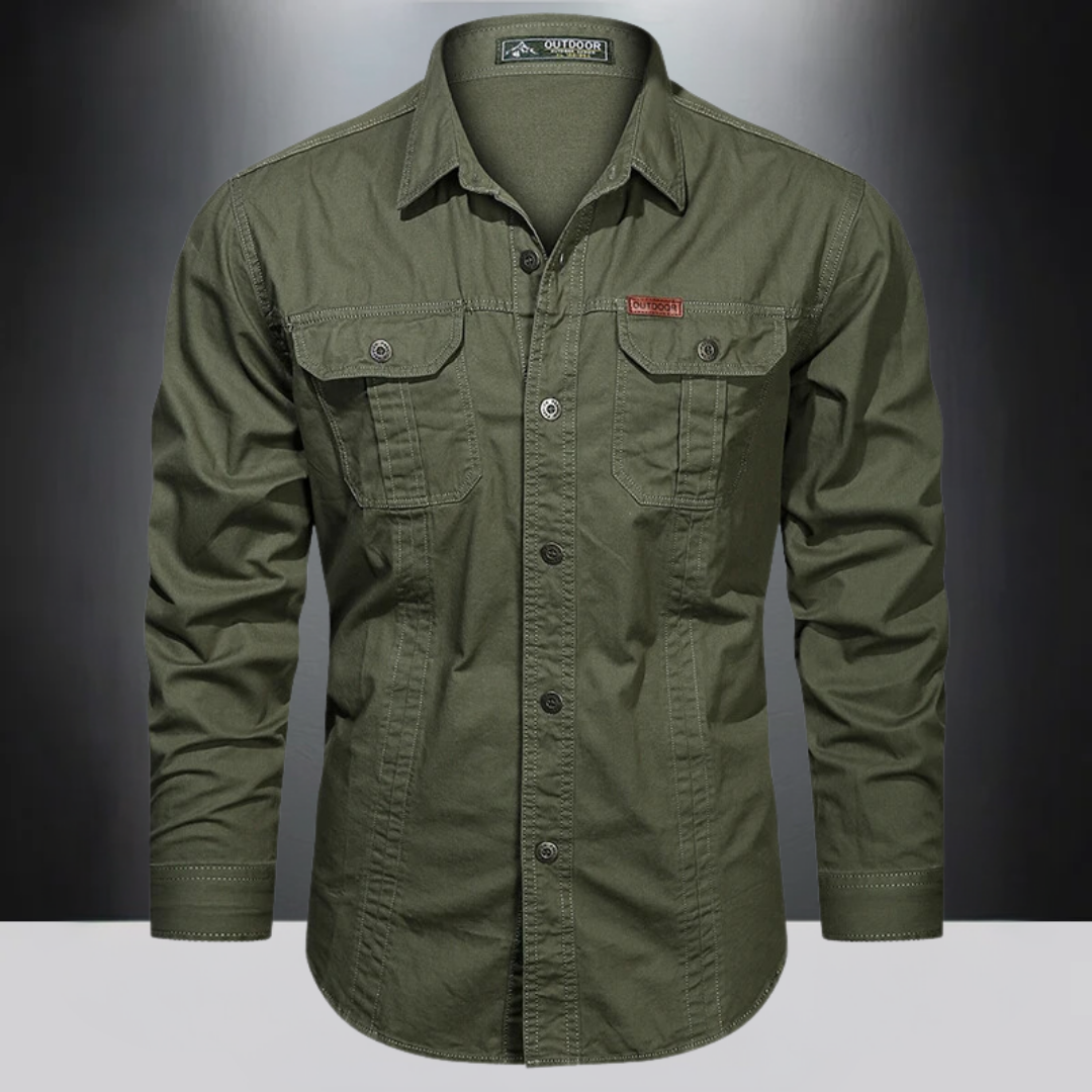 Outdoor long-sleeve shirt for men