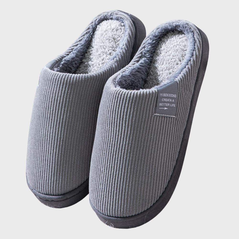 Warm winter slippers for women