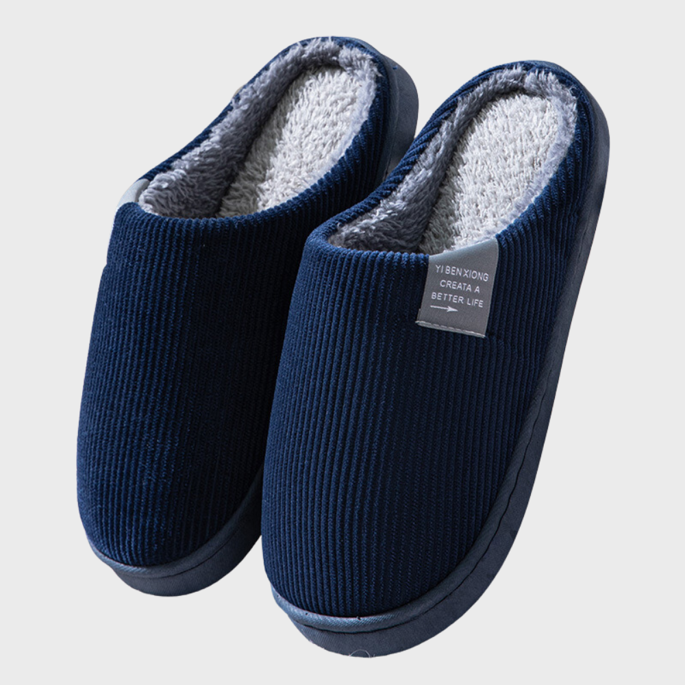 Warm winter slippers for women