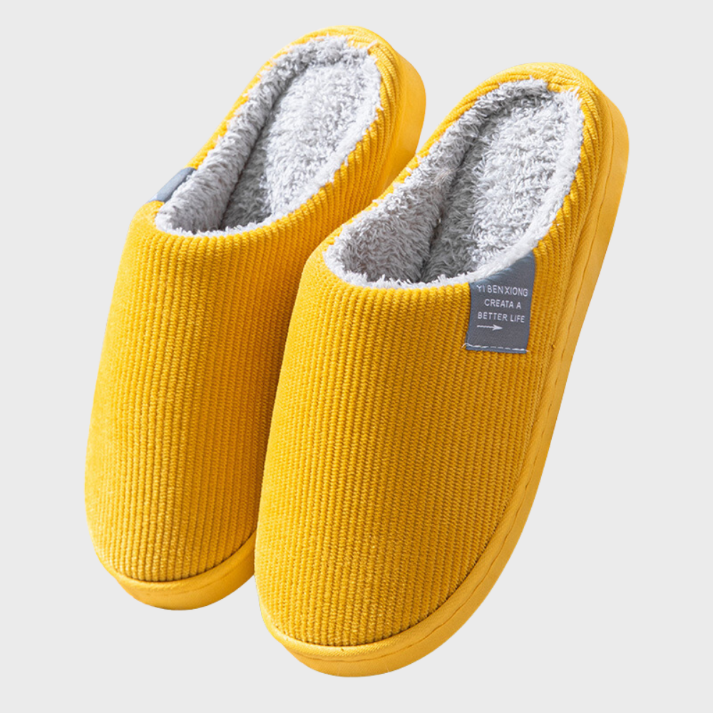 Warm winter slippers for women