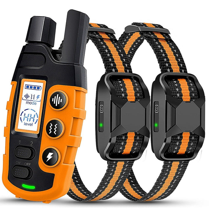 Premium Hundetreningshalsbånd 1000m med Fjernkontroll - Vanntett, Oppladbar E-Collar for Alle Hundestørrelser