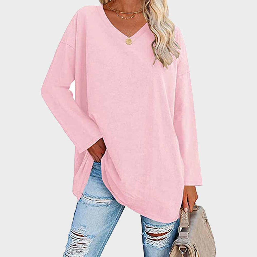 Elegant long-sleeved top