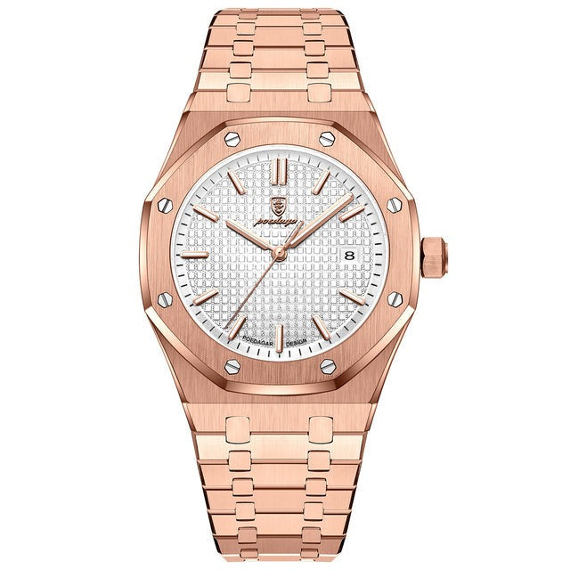 Jonas Deluxe Herreklokke | Moderne Eleganse og Absolutt Komfort
