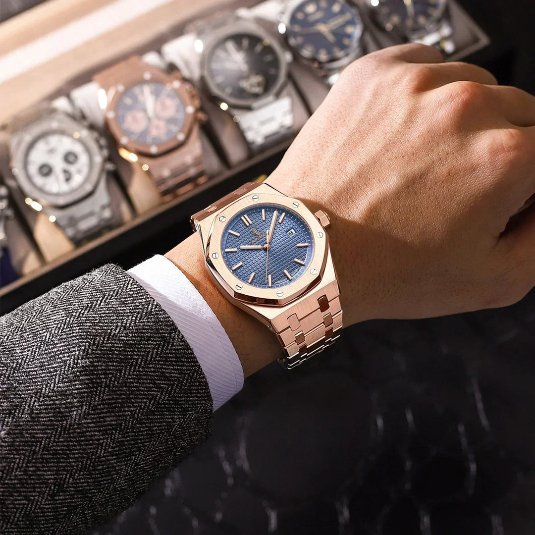 Jonas Deluxe Herreklokke | Moderne Eleganse og Absolutt Komfort