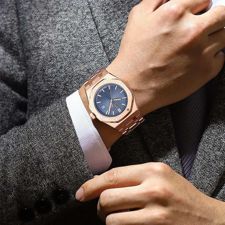 Jonas Deluxe Herreklokke | Moderne Eleganse og Absolutt Komfort