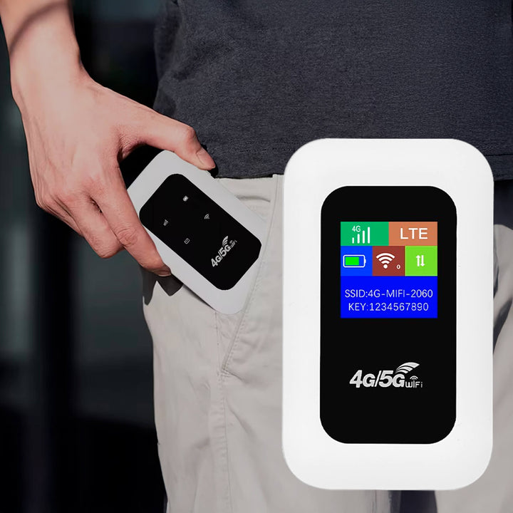 RoamWave 5G bærbar WiFi-hotspot for reise eller hjemmebruk