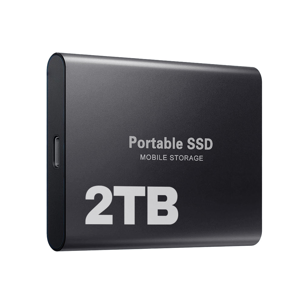Ekstern SSD 2TB med USB-C