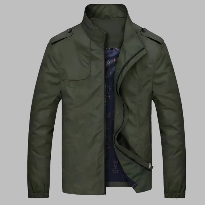 Herrenjacke mit Reißverschluss für den Alltagsgebrauch