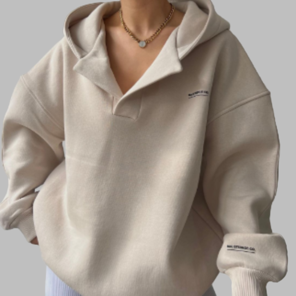 Modern winter hoodie for women