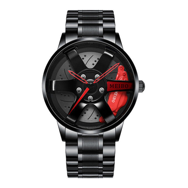 RaceVision – elegant herreklokke med racingdesign