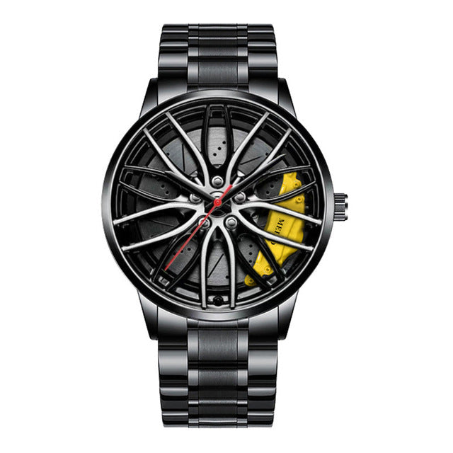 RaceVision – elegant herreklokke med racingdesign