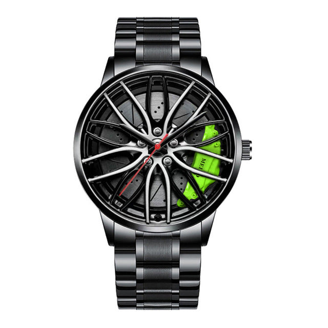 RaceVision – elegant herreklokke med racingdesign