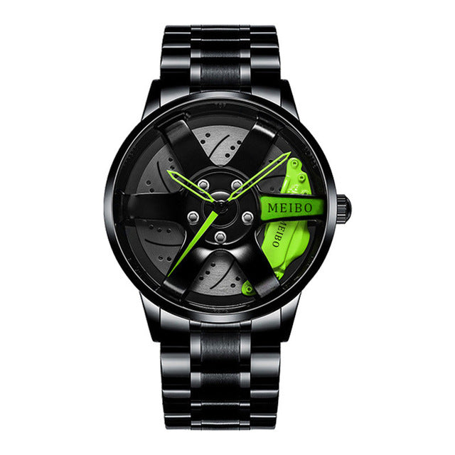 RaceVision – elegant herreklokke med racingdesign