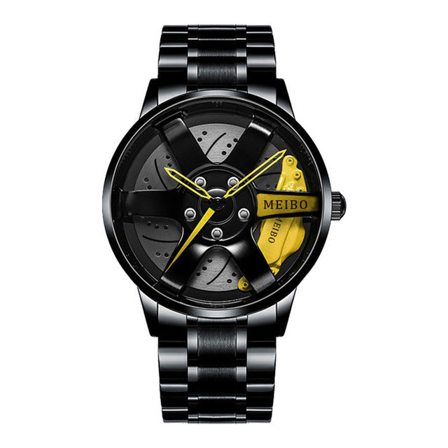 RaceVision – elegant herreklokke med racingdesign