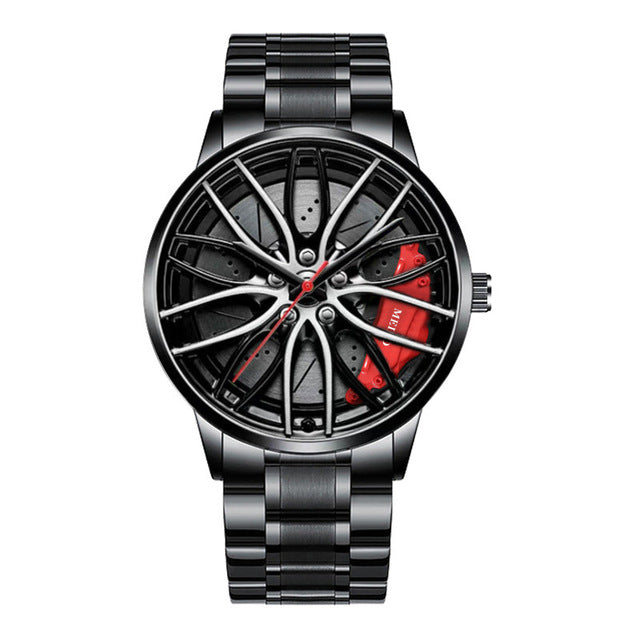 RaceVision – elegant herreklokke med racingdesign
