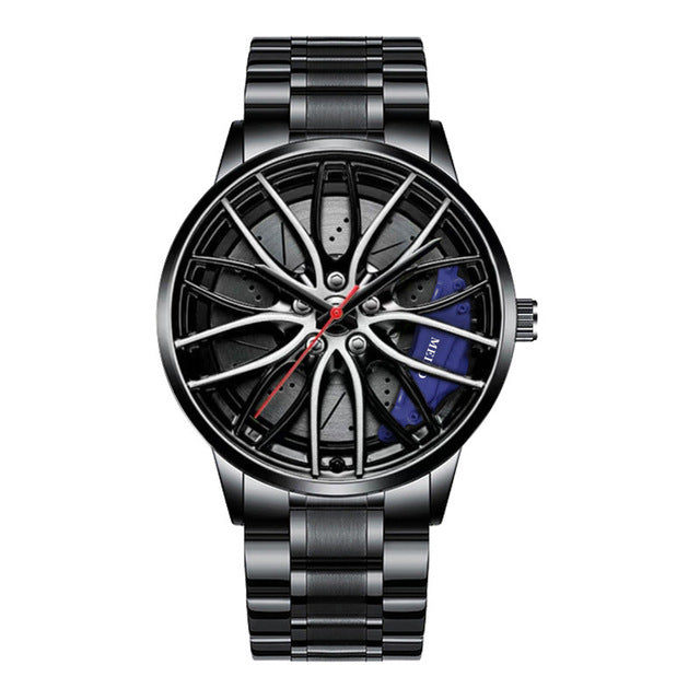 RaceVision – elegant herreklokke med racingdesign