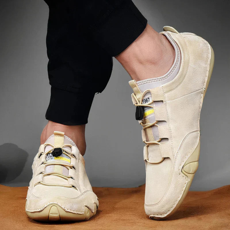 Orthopedic low-cut shoes for men