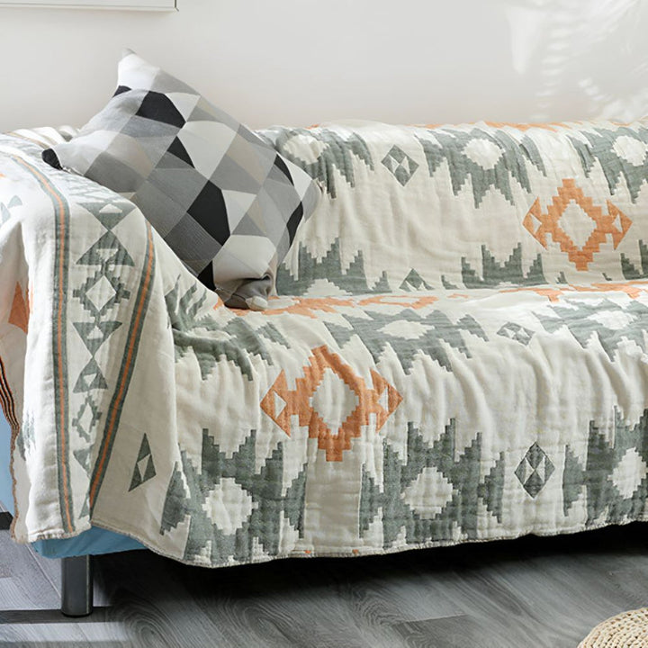100 % bomulls vendbart muslin-gasspeppe