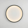 Rund LED-vegglampe i skandinavisk stil – Halovo