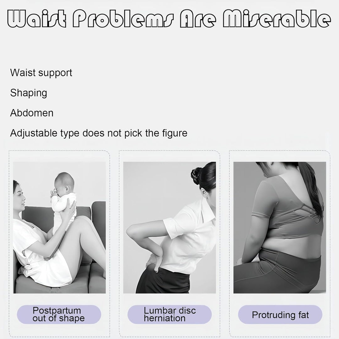 Korsettstøtte | Lindring for isjias | Justerbart støttebelte | BackTherapy