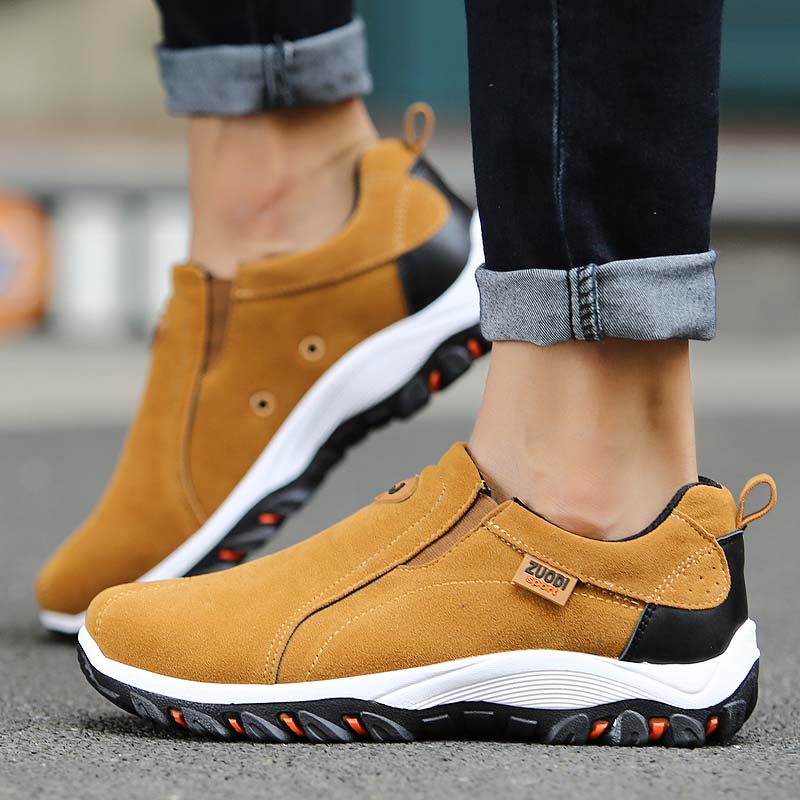 Sporty slip-on sneakers for men