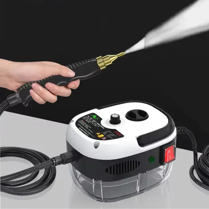 STEAMVOLT Damprenser | 2500W Høytrykk | 3 Bar Damptrykk | For Kjøkken, Bad & Hjem