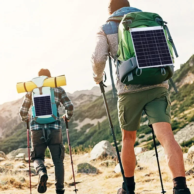 Bærbart Solcellepanel SOLVION Charge 100W | 5V | Dual USB | Vanntett | Uteliv & Camping