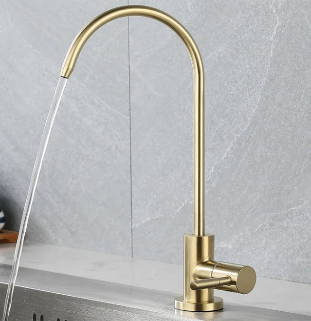 AquaFlow roterbar vannrenserkran i rustfritt stål 304