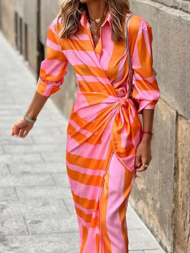 Lightweight summer dress full of colors and charm