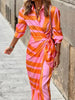 Lightweight summer dress full of colors and charm