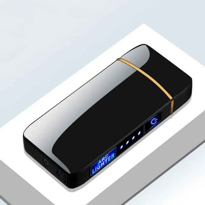 Elektroniske Vindtette Lightere – Oppladbar USB Plasmalighter