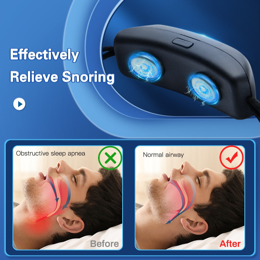 Smart Anti-Snorking- og Søvnapné-enhet